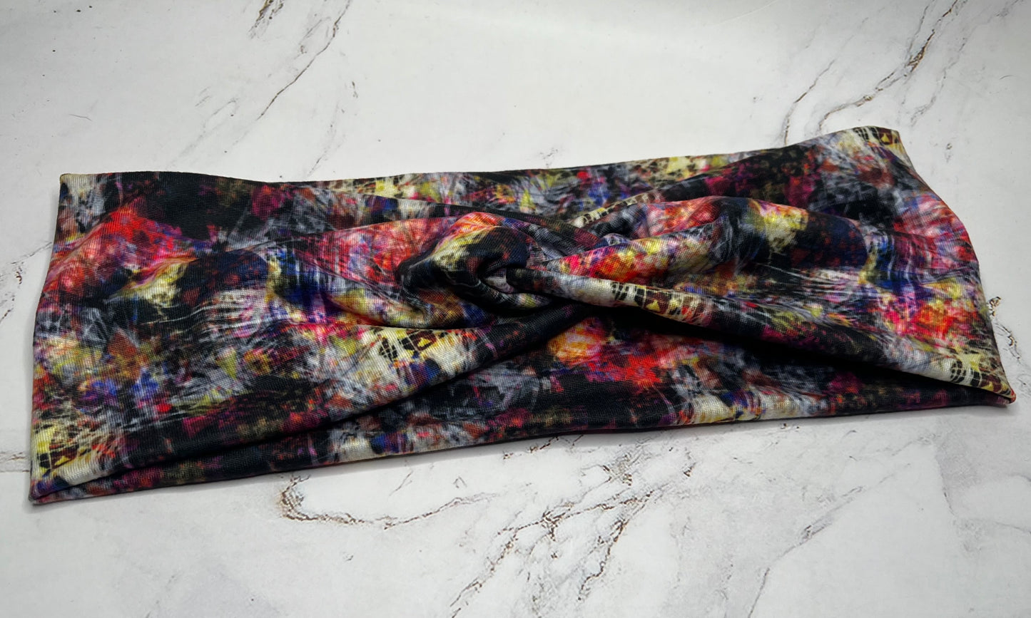Grungy Twisted Knot Headband