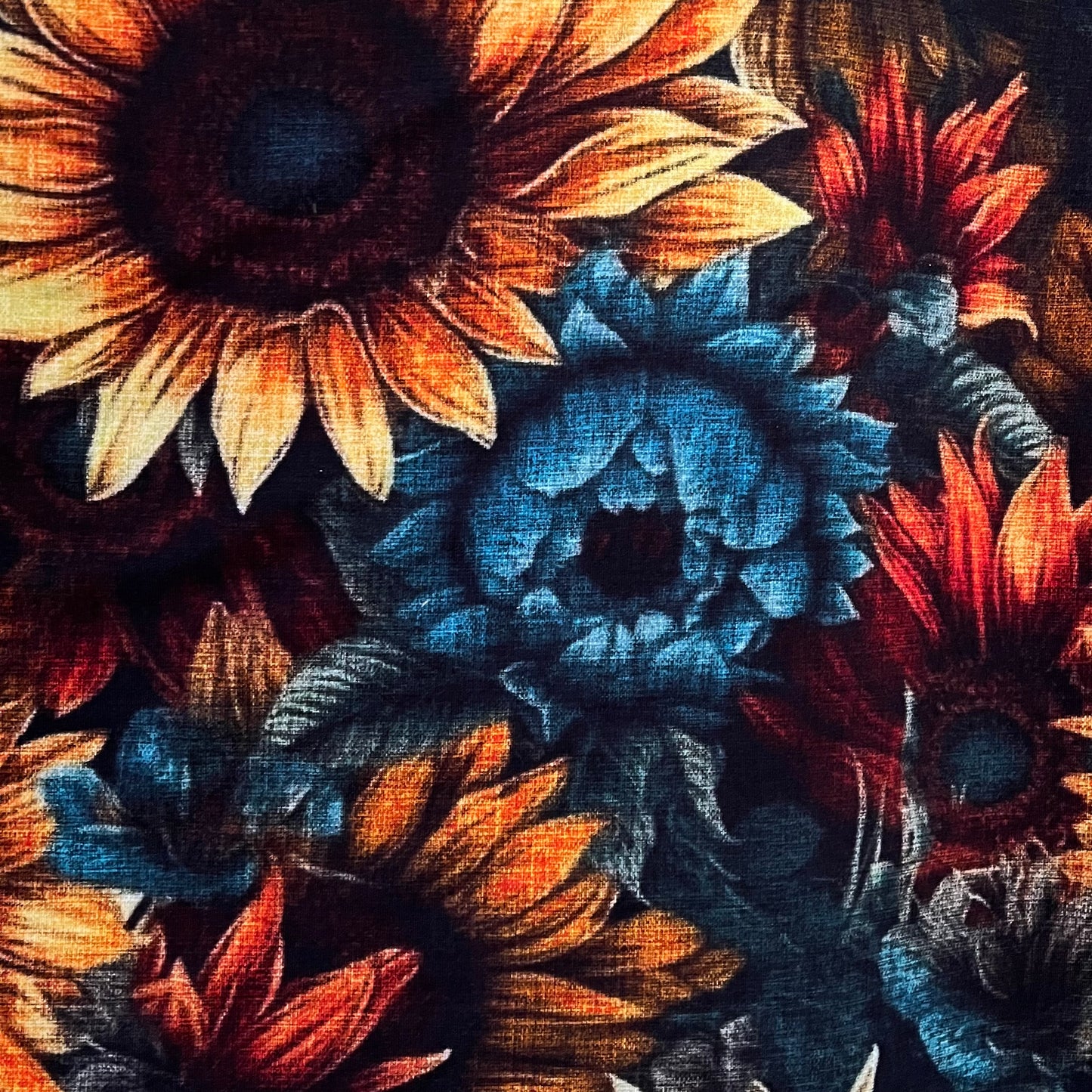 Bold Sunflower Knot Front Headband