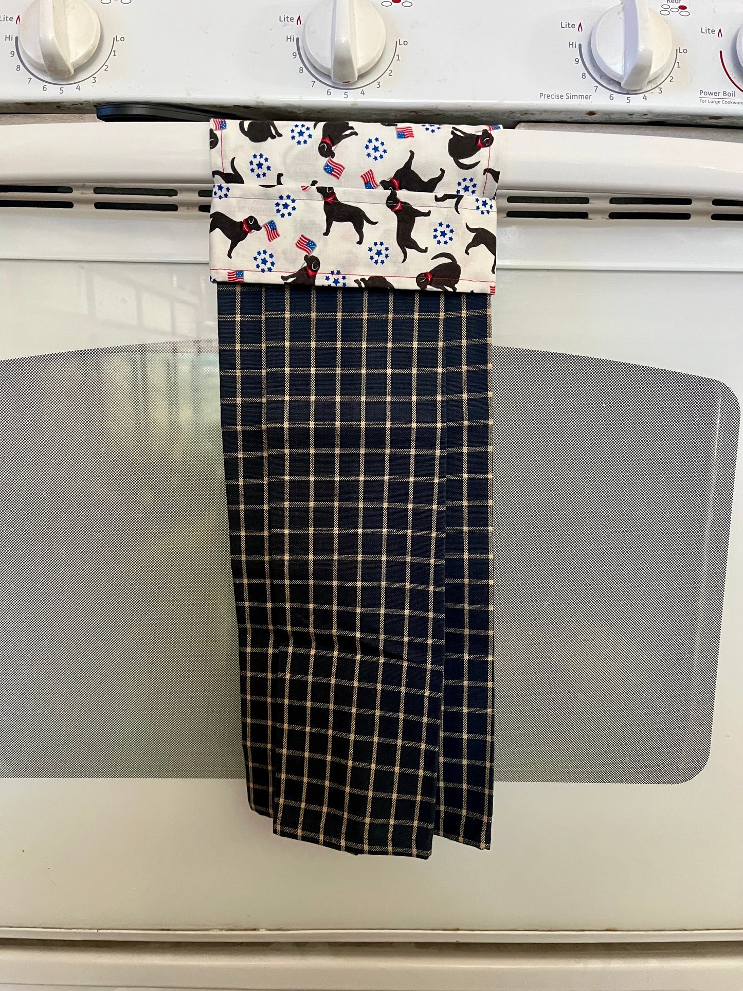 Patriotic Pups Towel