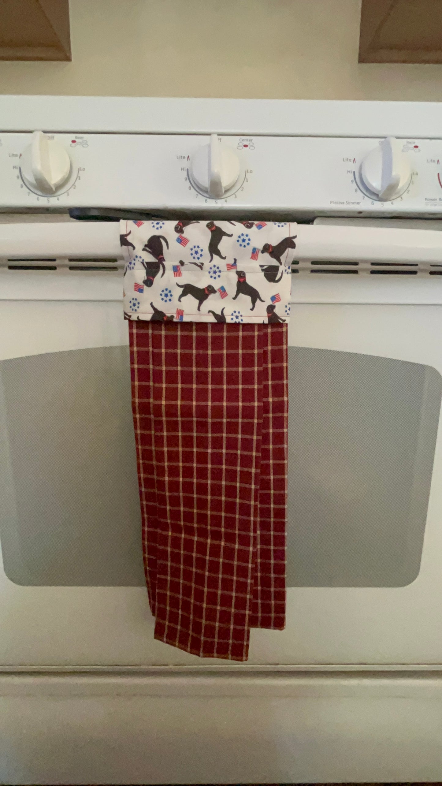 Patriotic Pups Towel