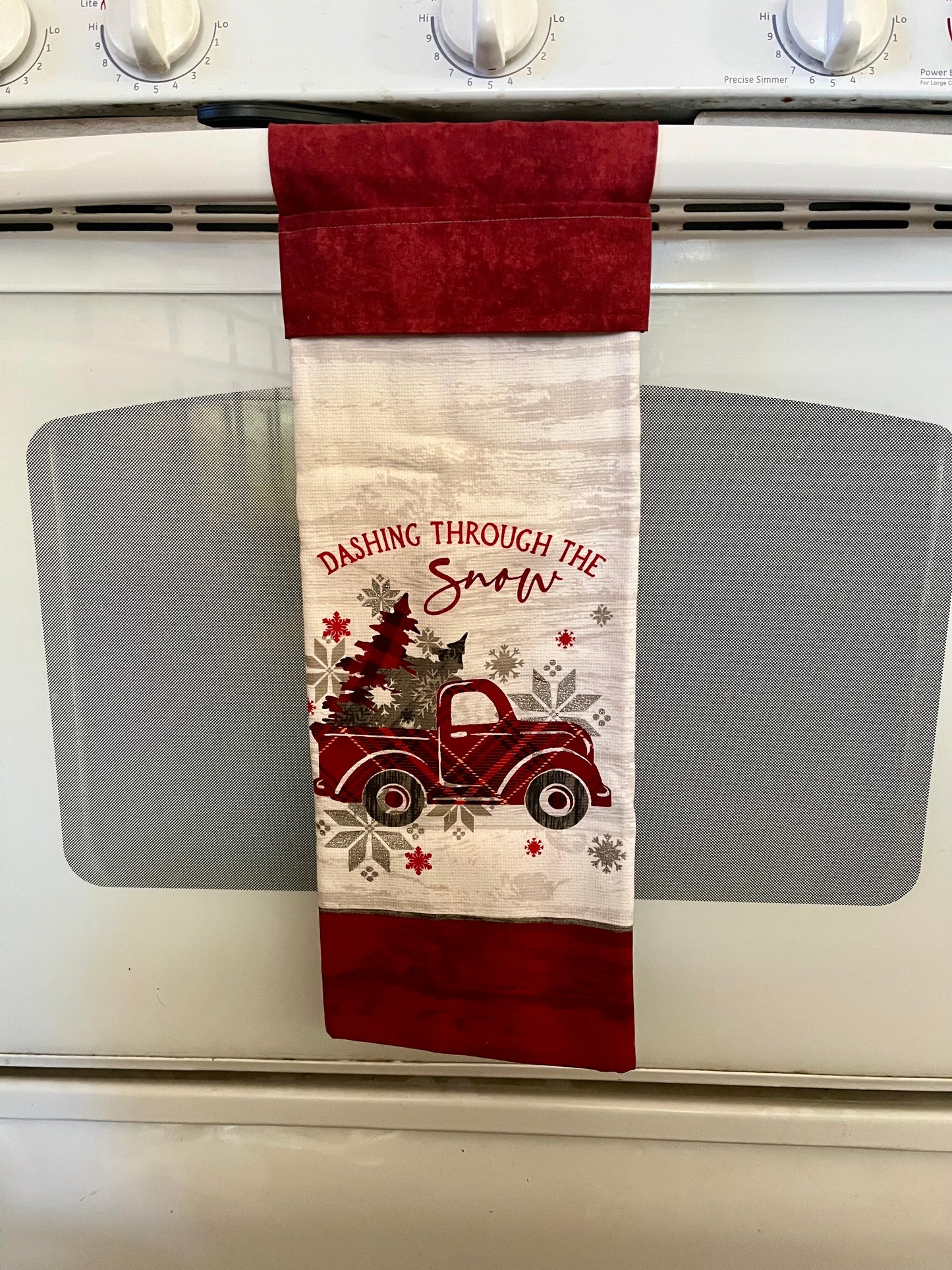 Dashing Through The Snow Towel
