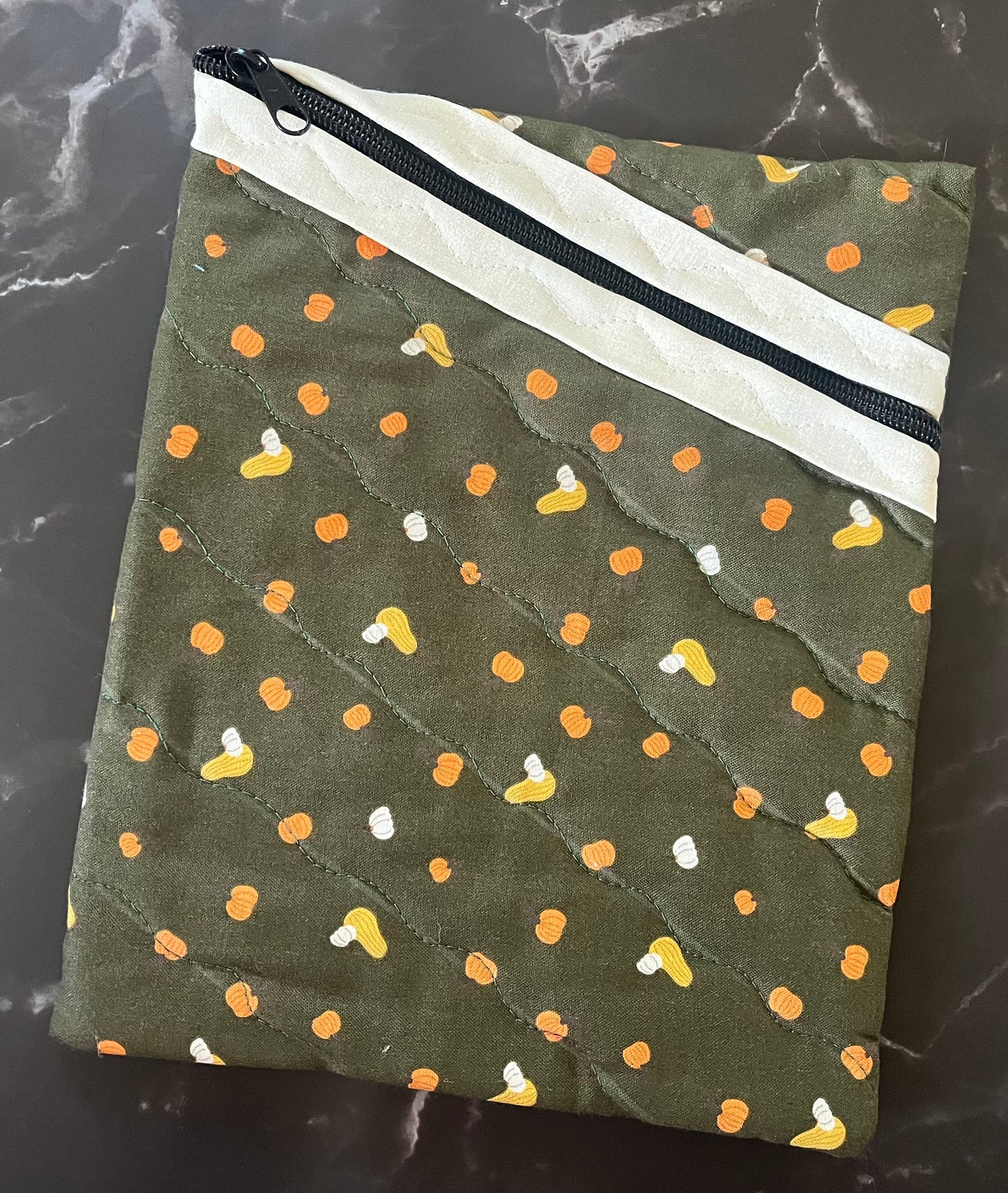 Squash and Pumpkins Fall Book Sleeve - Large