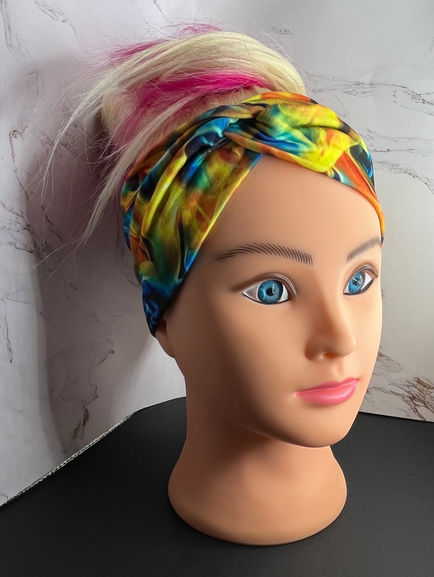 Flames Twist Knot Headband