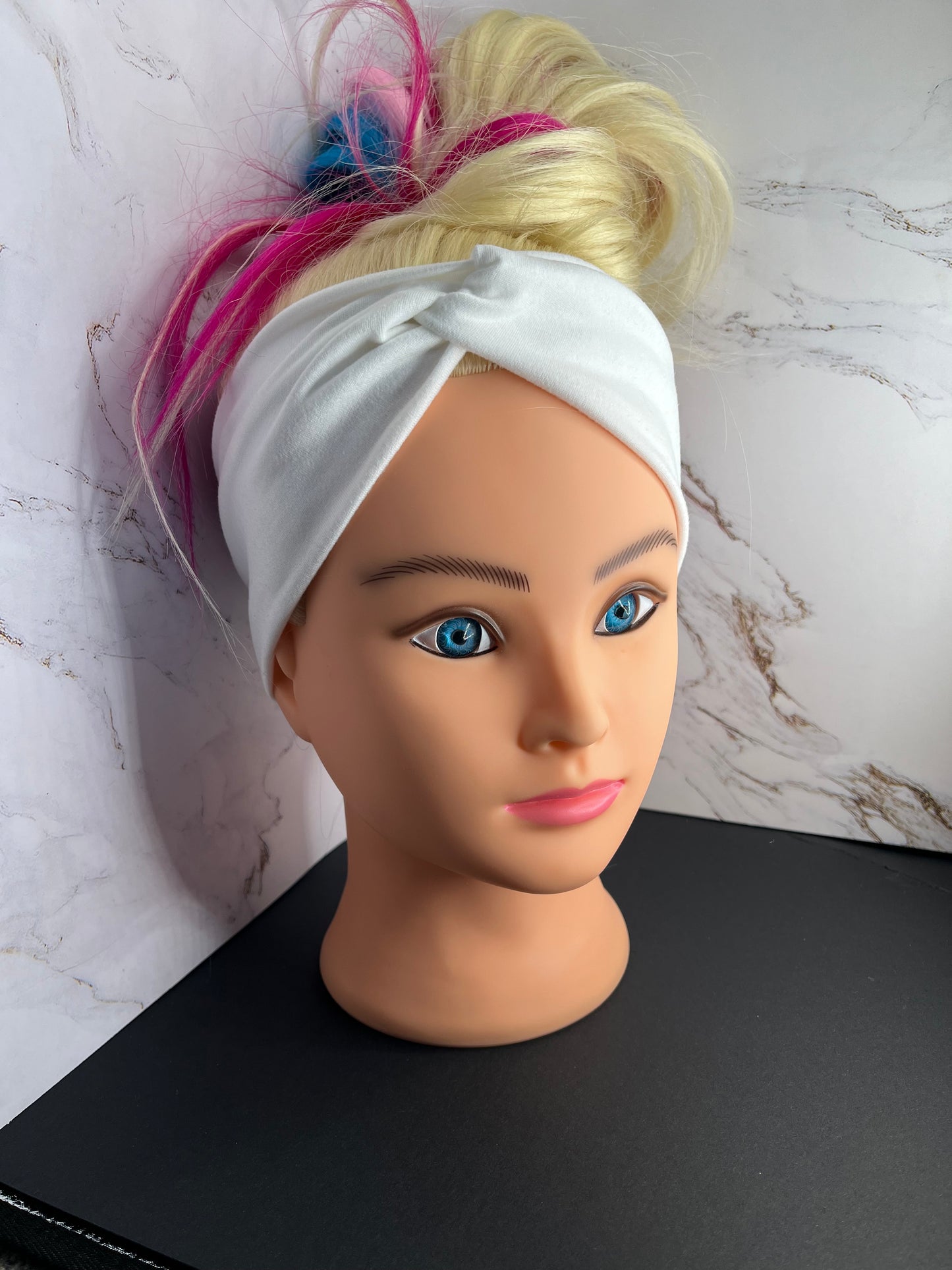 White Twist Headband