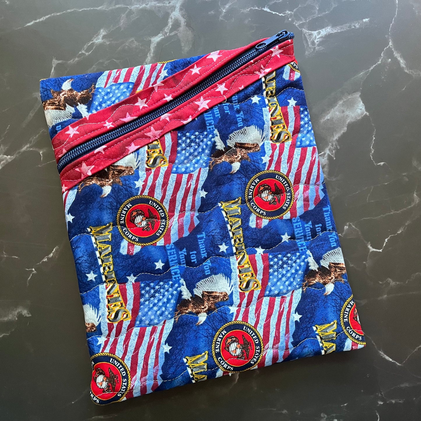 Book sleeves are perfect for protecting your books and electronics while traveling.