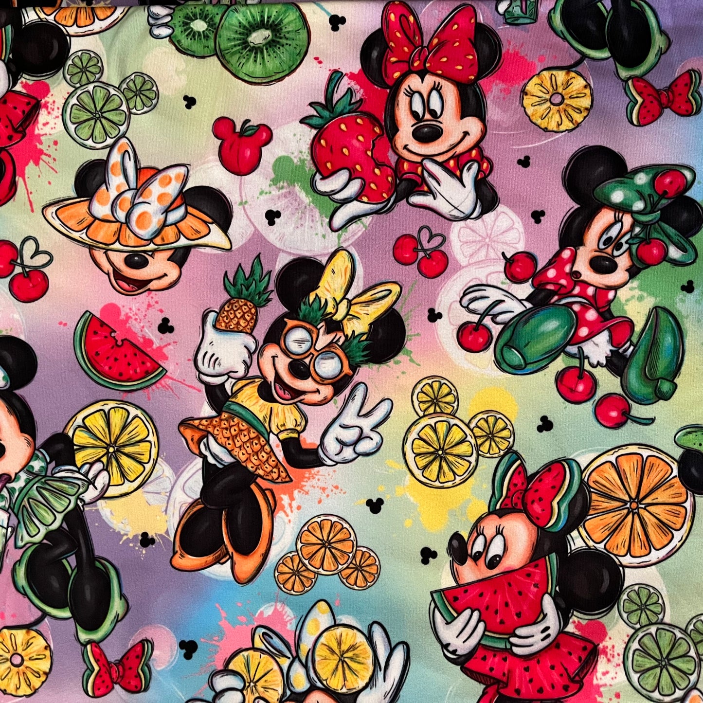 Fruity Mouse Twist Front Headband