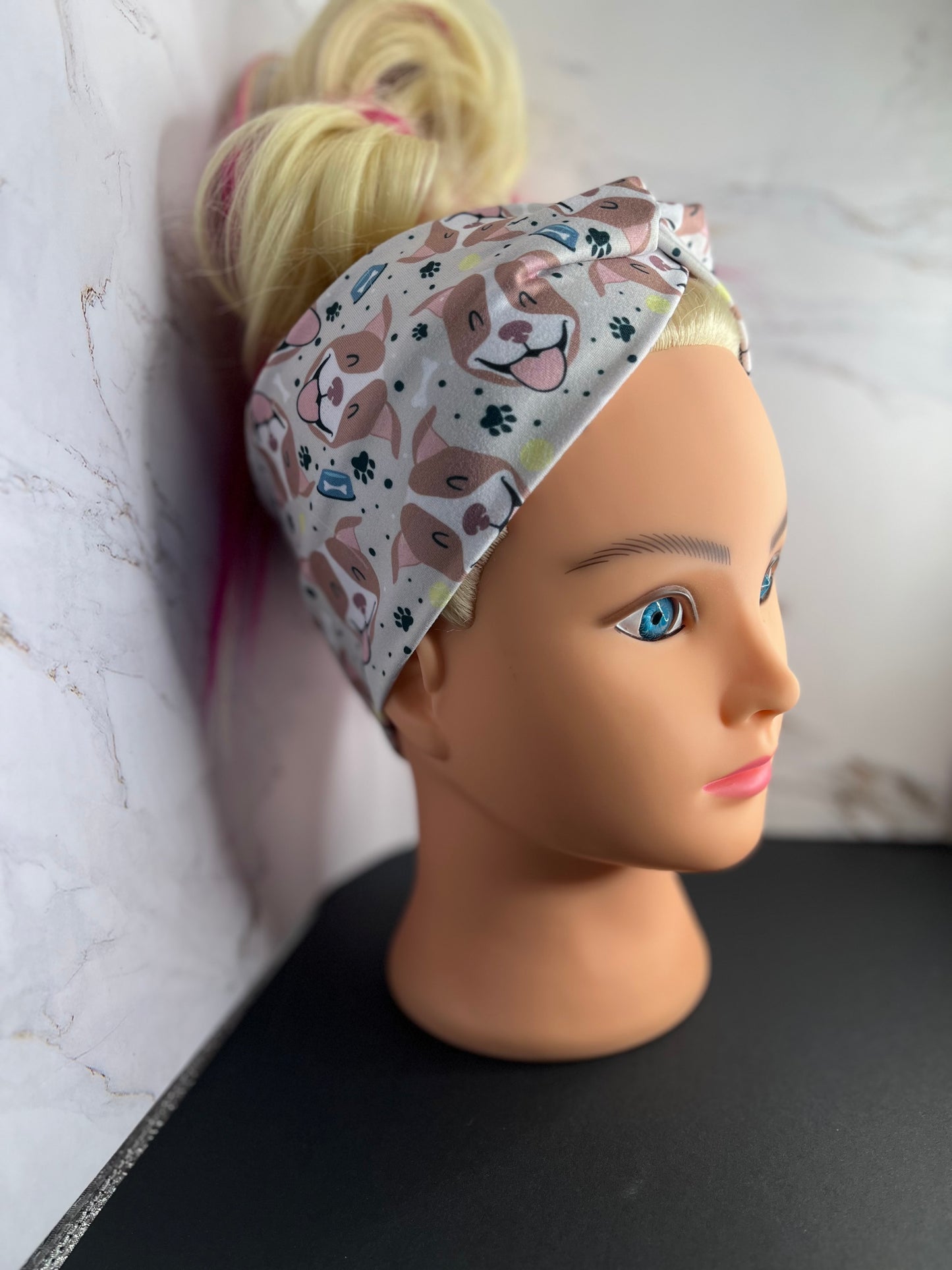 Pittie Twist Front Headband