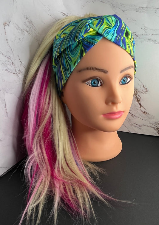 Melted Tropics Knot Headband