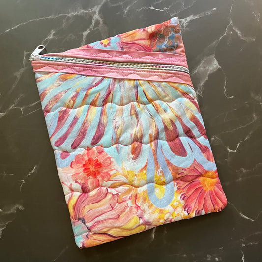 Book sleeves are perfect for books or small electronics while traveling. 